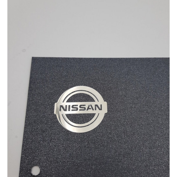 NISSAN Pegatina de Níquel